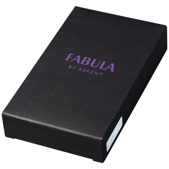 Визитница карманная FABULA "Largo" на 40 визиток, натуральная кожа, синяя, V.1.LG