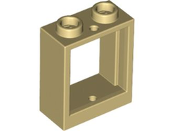 Window 1 x 2 x 2 Flat Front, Tan (60592 / 4578107 / 6378142 / 6387150)