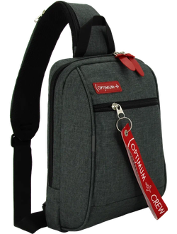 РЮКЗАК С ОДНОЙ ЛЯМКОЙ - СУМКА НА ГРУДЬ OPTIMUM XXL