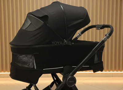 Детская коляска 3 в 1 Luxmom 812 Черный