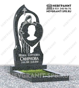 Вертикальный памятник ДГ-23 пироксенит