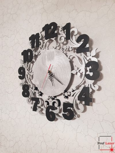 Часы настенные Серебро