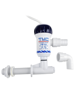 Помпа для аэрации садка, Г-образный патрубок