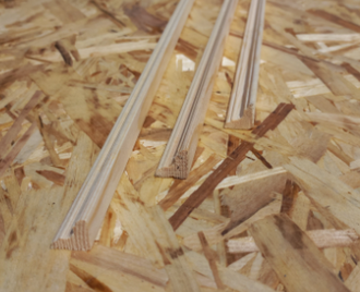 Раскладка срощенная угловая 2,5м