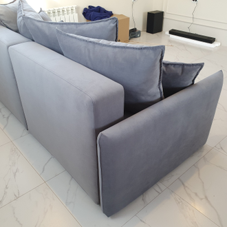 Диван МОНТИ 2 225 см темно-серый