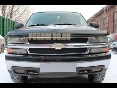 Защита радиатора Chevrolet Tahoe II 1999-2007 black PREMIUM