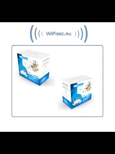 ACESEECCTV. Комплект уличного WiFi/LAN видеонаблюдения, видеорегистратор с WiFi модулем и 4 беспроводные видеокамеры, Full HD (1 порт RJ45)