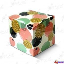 Коробка подарочная для кружки без окна &quot;Розовые шары&quot;