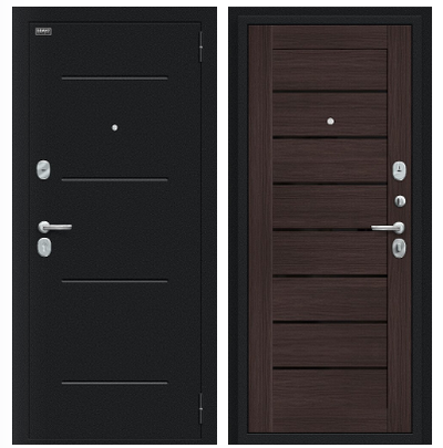 Техно Букле черное/Wenge Veralinga