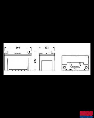 Чехол с подогревом (65W) для АКБ с габаритами от 242мм до 306мм от сети 220в с термостатом на 27°С (примеры в карточке товара) Длина чехла: 965 мм (38"). Высота чехла для всех моделей - 175 мм