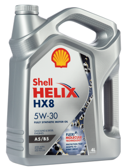 Масло моторное SHELL Helix HX8 5W30 A5/B5 4л синт.