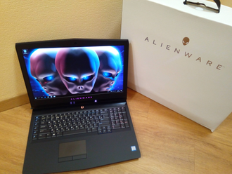 НОВЫЙ DELL ALIENWARE 17 R5 ( 17.3 QHD 120Hz i9-8950HQ GTX1080 32Gb 1Tb + 256SSD )