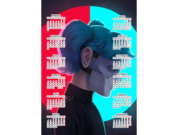 Календарь настенный Sally face №5