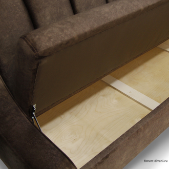 Кухонный ДИВАН в скандинавском стиле "ФОРУМ-12", Коричневый