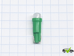 Светодиодная лампа W1.2W зеленая