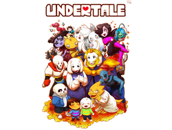 Плакат Андертейл, Undertale №4