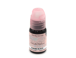 (УЦЕНКА) "Starline Collection Strong Black" - Пигмент для татуажа глаз Perma Blend (США)