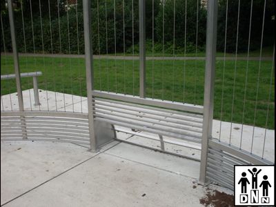 Ринг для панны высокий из нерж. стали DNN