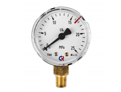 Манометр 25,0 МПа, 1/8 NPT, углекислый газ