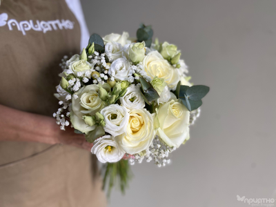 Букет невесты & Бутоньерка № 1312