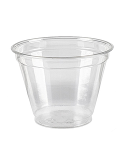 Стакан прозрачный ПЭТ, 200мл