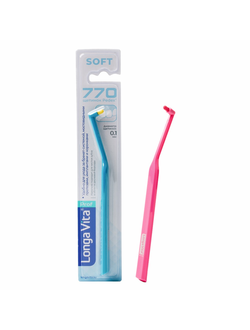 Монопучковая зубная щетка Longa Vita Prof