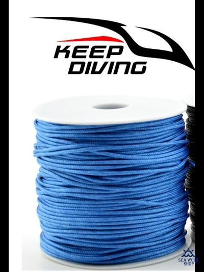 Линь 2.0мм Keep Diving синий, за 1м