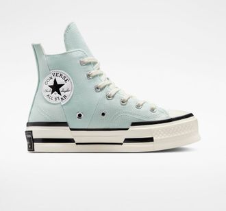 Кеды Converse Chuck 70 Plus голубые высокие