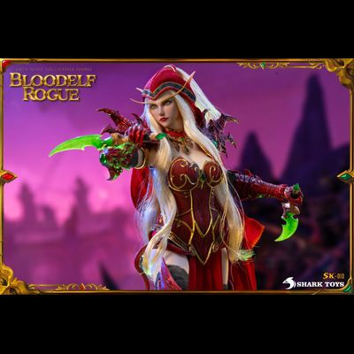 ПРЕДЗАКАЗ - Кровавая эльфийка Валира Сангвинар (World of Warcraft, WoW) - Коллекционная ФИГУРКА 1/6 Scale Blood Elf Rogue (SK-010) - SHARK TOYS ?ЦЕНА: 27900 РУБ.?