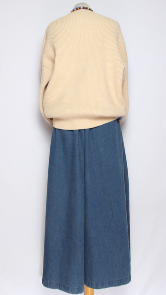 ЖАКЕТ "Крупная вязка " бежевый до р.52