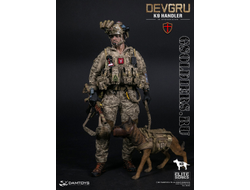 Боец DEVGRU со служебной собакой - Коллекционная фигурка 1/6 DEVGRU K9-handler in Afghanistan (DAM 78040) - DAMToys