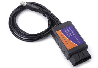 USB автосканер-диагност ELM327 на базе ПК, поддержка OBD-II протоколов V1.5 (гарантия 14 дней)