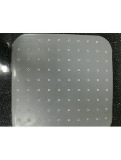 Лейка тропическая потолочная для душевой кабины размер 18х18 см