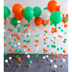 Шары цепочки с пузырями (23 шт) , "Воздушный лабиринт"