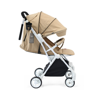 Коляска прогулочная Nuovita Sfera Beige, Bianco/Бежевый, Белый