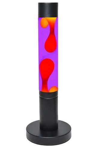 Лава лампа Pillar Оранжевая/Фиолетовая 39 см