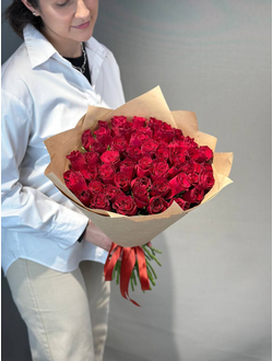 51 роза Кения PREMIUM