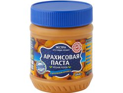 Арахисовая паста (Азбука Продуктов) с кусочками арахиса 340гр (12)