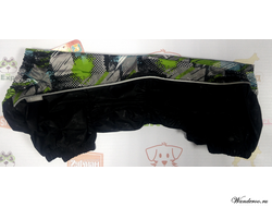 OSSO Fashion Комбинезон на грязь для такс - кобель, размер 40т-2. Артикул: Кт-1024