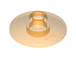 Dish 2 x 2 Inverted (Radar), Trans-Orange (4740 / 6109454 / 6245310)