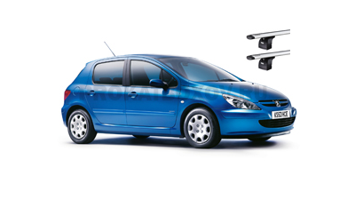 Дуги THULE для PEUGEOT 307 в штатные места