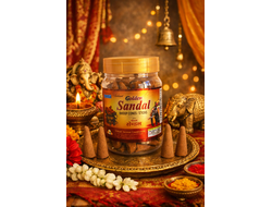Натуральные ароматические благовония безосновные (конусы 100 грамм) "Golden Sandal" ЭКСКЛЮЗИВНЫЕ ВОЛШЕБНЫЕ благовония ручной работы , направленные на очищение и энергетическое восстановление