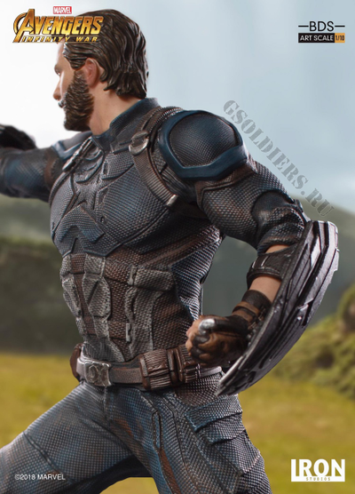 Капитан Америка, Мстители 1/10 Marvel Captain America Scale 1/10 Avengers Infinity War, Iron Studios