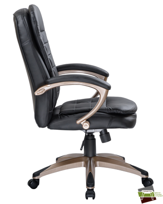 Офисное кресло для руководителей "Добрин Дональд / DOBRIN DONALD", чёрный