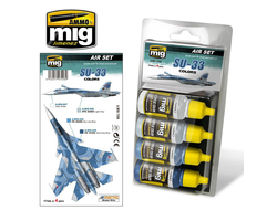 Ammo MIG: Набор акриловых красок: Камуфляж СУ-33