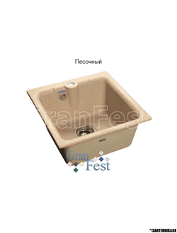 Керамогранитная мойка GranFest Гранфест Practic GF-P420