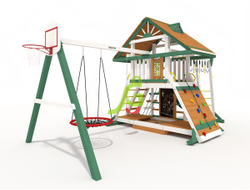 Детская площадка IgraGrad Крепость Фани с рукоходом (Дерево) мод.1