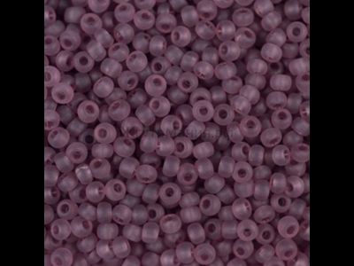 БИСЕР PRECIOSA 10/0 - 50г - 20010 (м) ПРОЗРАЧНЫЙ МАТОВЫЙ ФИОЛЕТОВЫЙ
