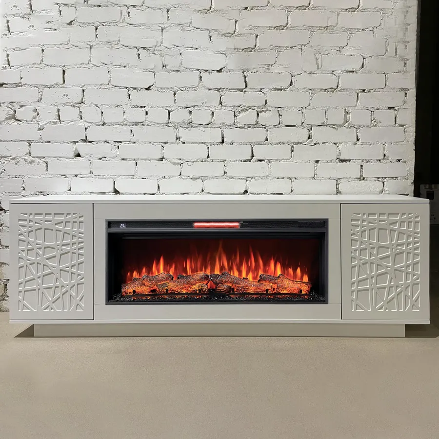 Линейный электрокамин Майами