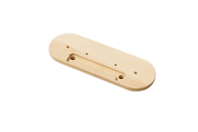 Подложка для двух двойных розеток Арбат, дерево, без тонировки 2+2